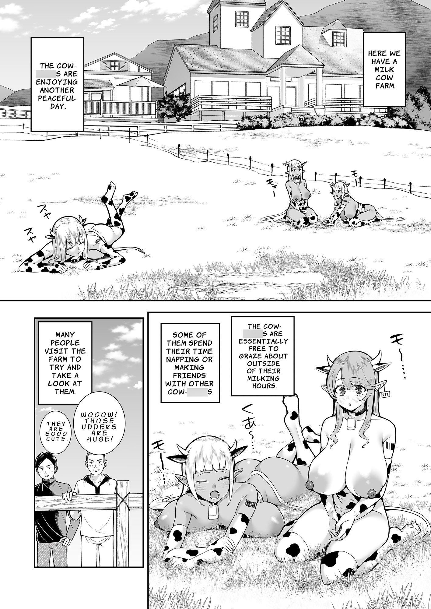 【英語版】乳牛娘牧場