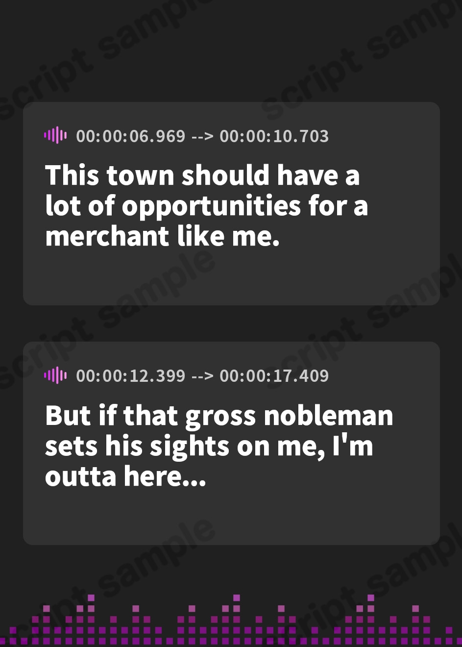 【英語版】【性癖布教期間限定100円】男嫌いのダウナー高身長美人行商人を常識改変催○で性処理を義務と思わせ嗅ぎ舐め交尾可の生オナホへ【おまけトラック“のみ”オホ声】