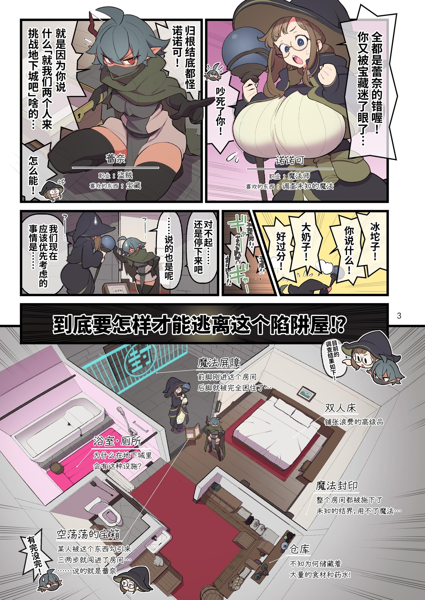 【簡体中文版】ふたなりトラップルーム