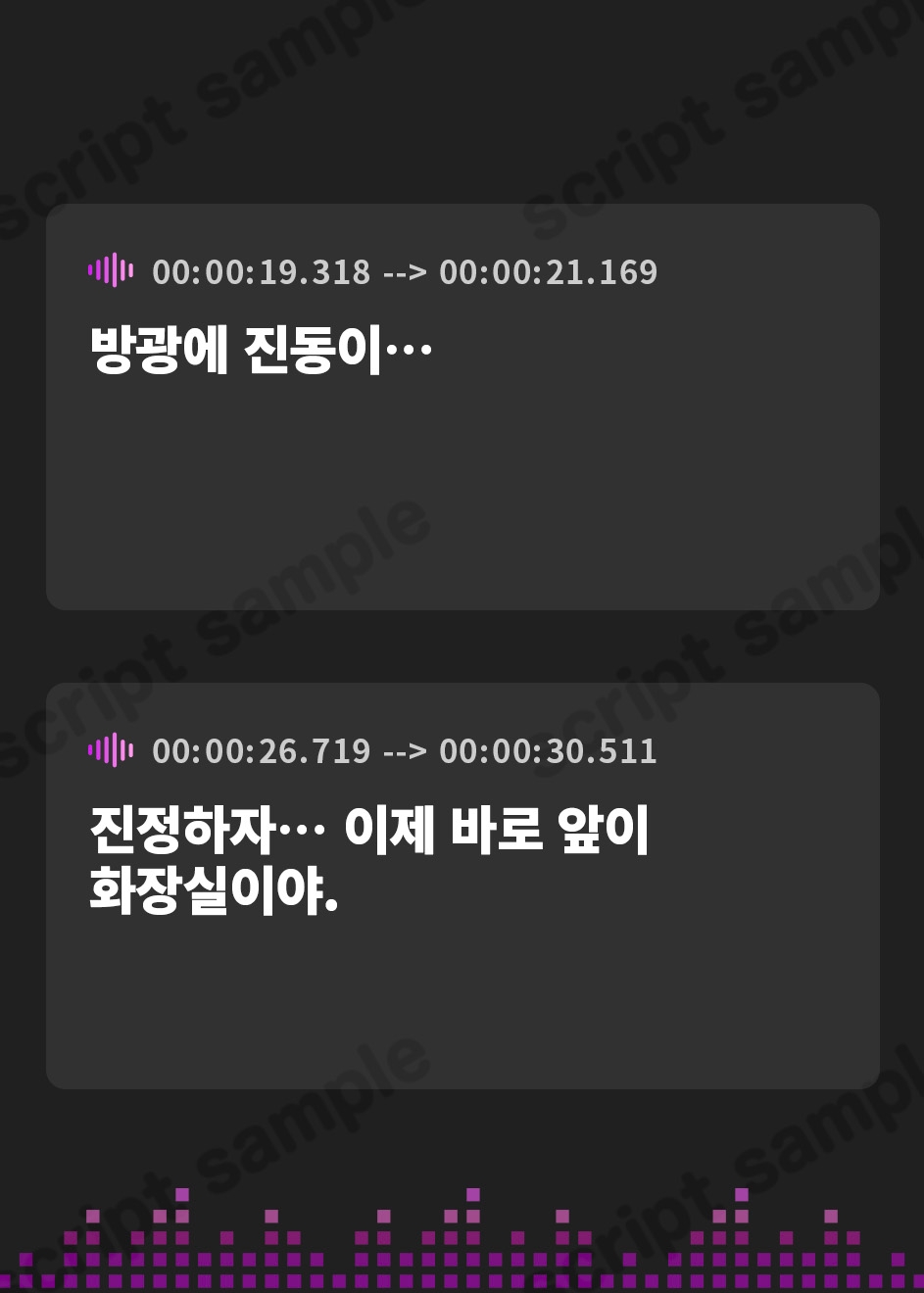 【韓国語版】【おしっこ我慢】おしがま短編集その2 (限界放尿/お漏らし)