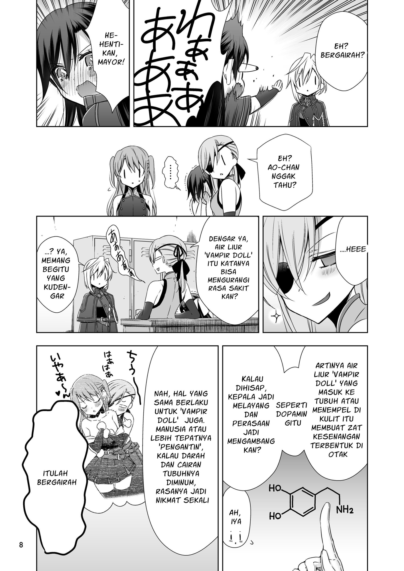 【インドネシア語版】吸血鬼の花嫁ーヴァンプドールのはなよめー#04