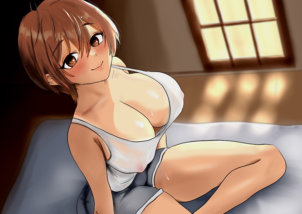 【密着×純愛】帰省した真夏のど田舎でボクっ娘幼なじみと甘々添い寝から始まる汗だくむれむれ生ハメえっち