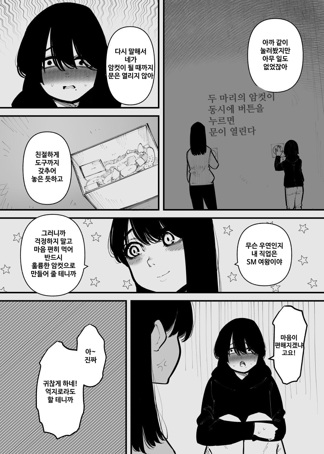 【韓国語版】監禁されてメスになる