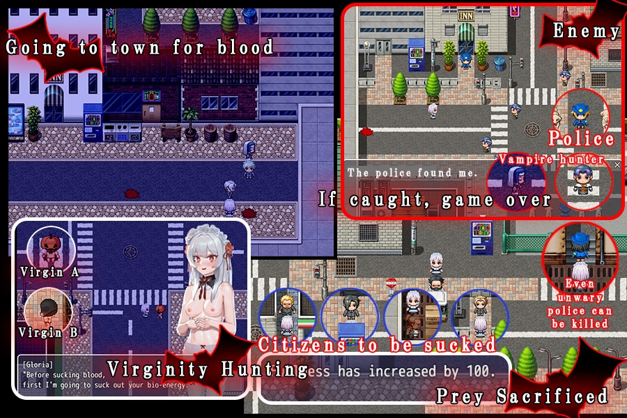 Vampire training -A genius trainer will make Vampire as a sex-