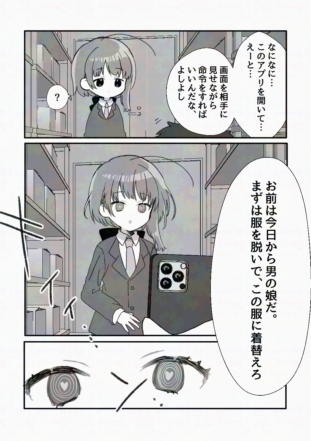 催○アプリにかかったフリして男の娘になっちゃう話