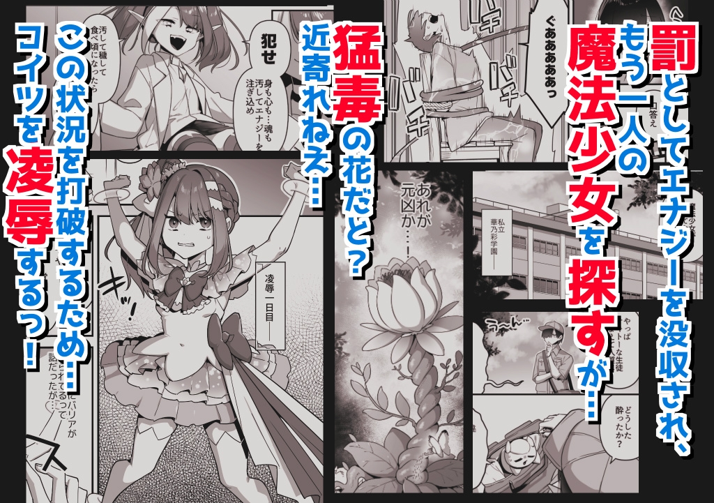 悪の手先になったので。~魔法少女を凌○します~3前編