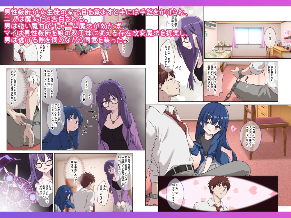 生徒の妹♀に改変された俺♂の新たな世界