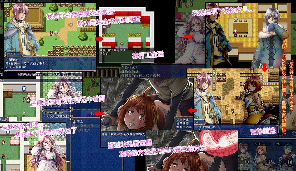 自卑的继承人～任性领主建造色情城市～