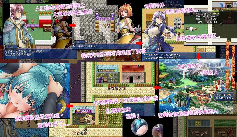 自卑的继承人～任性领主建造色情城市～