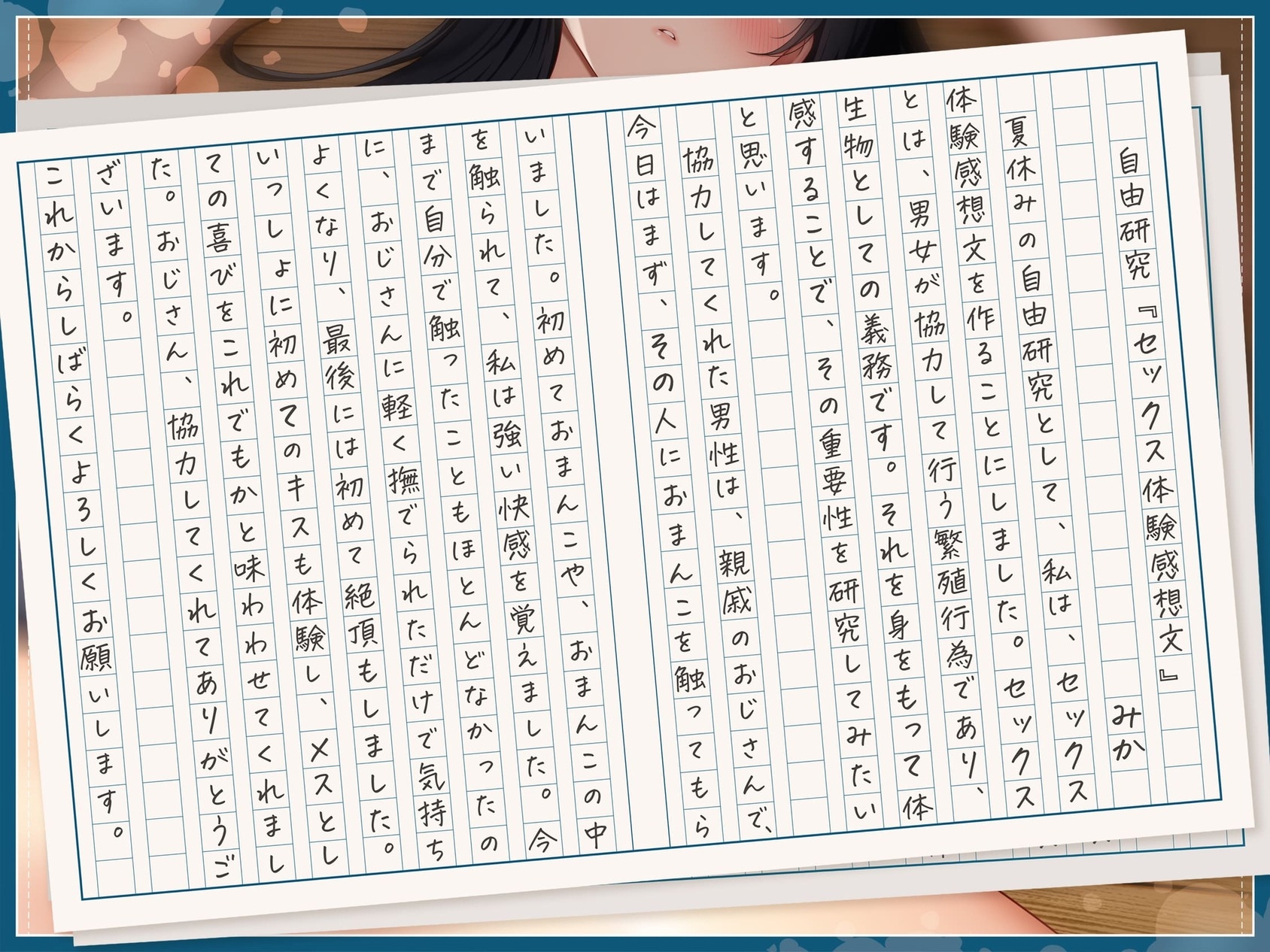 ✅早期限定特典あり✅【全編オホ声】催○みかちゃんのSEX感想文〜オホ声ゆかちゃんの催○日記の第二弾!〜