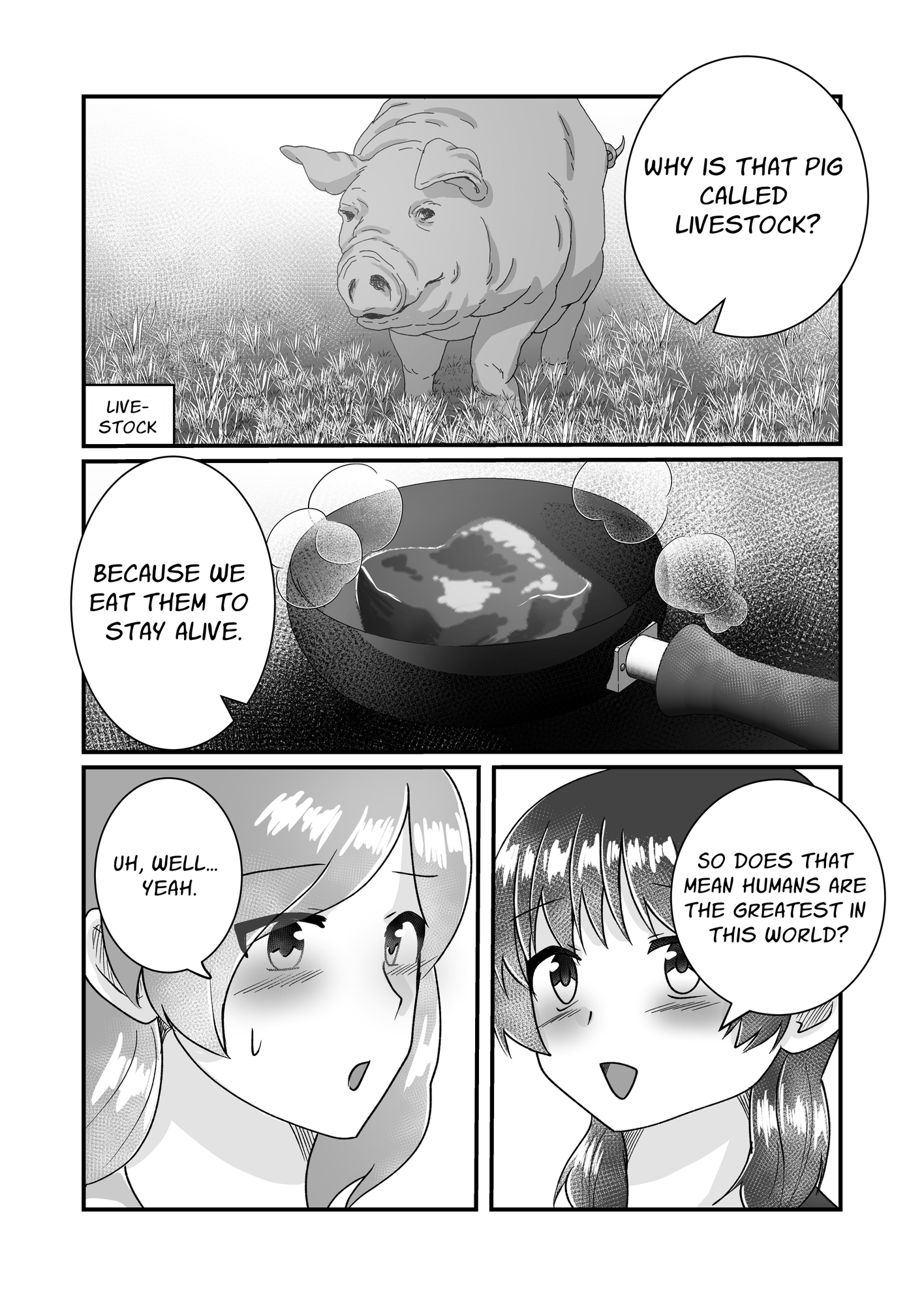 【英語版】少女たちのお話