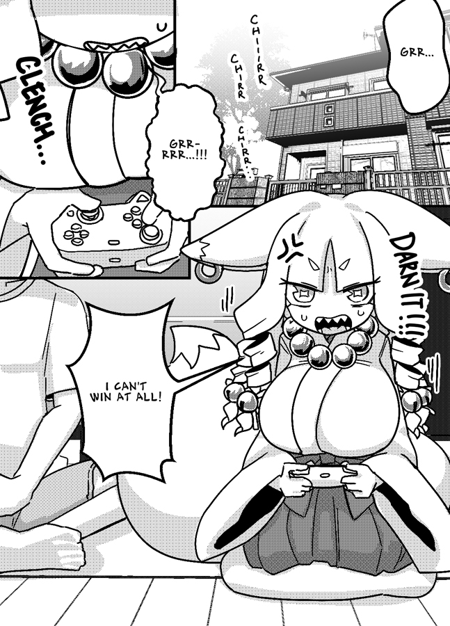 【英語版】タマミ様は無自覚爆乳ギザ歯低身長金髪縦ロールのじゃ●リババア