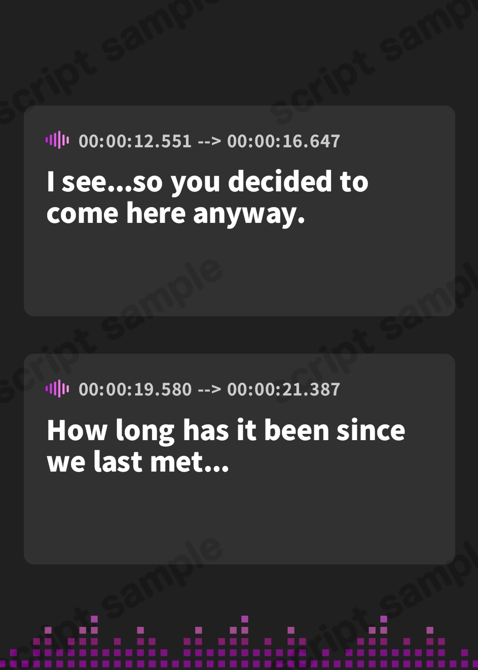 【英語版】癒しの雨、祝福のあしおと