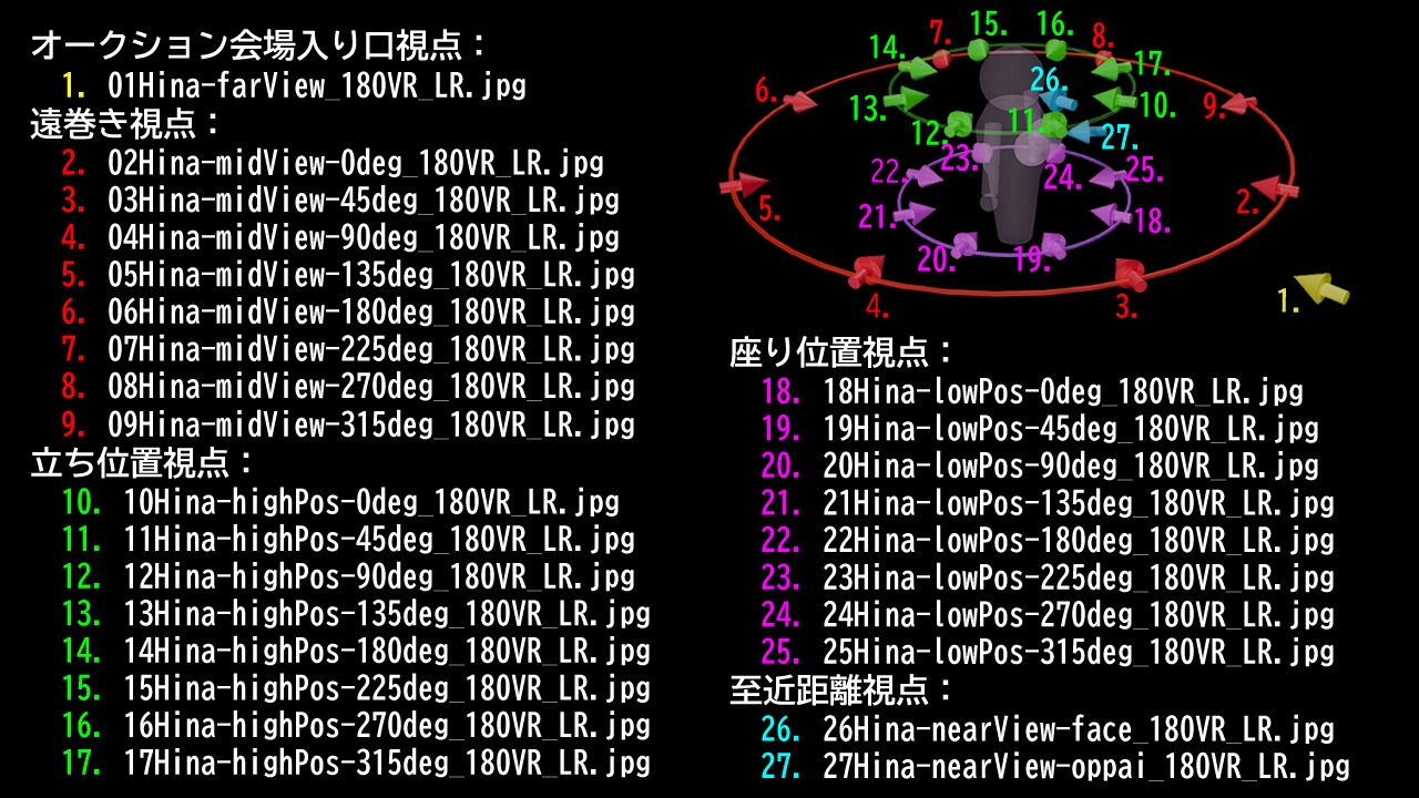 闇オークションで品定め ～商品No1 陽菜～