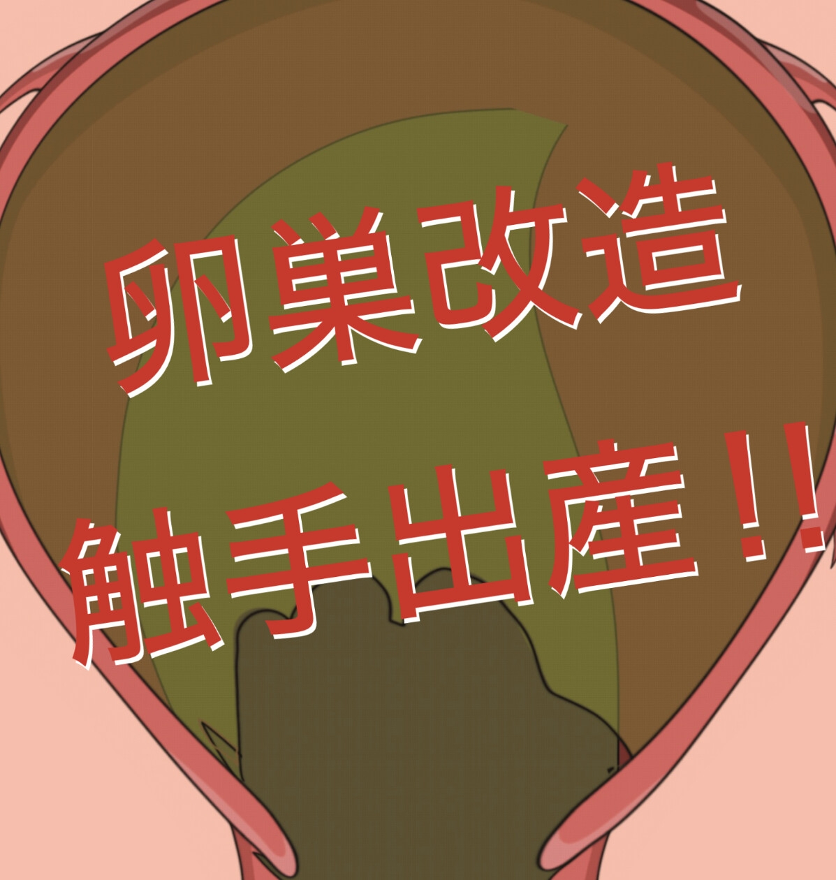 子宮断面図 〜産卵と触手‼︎〜