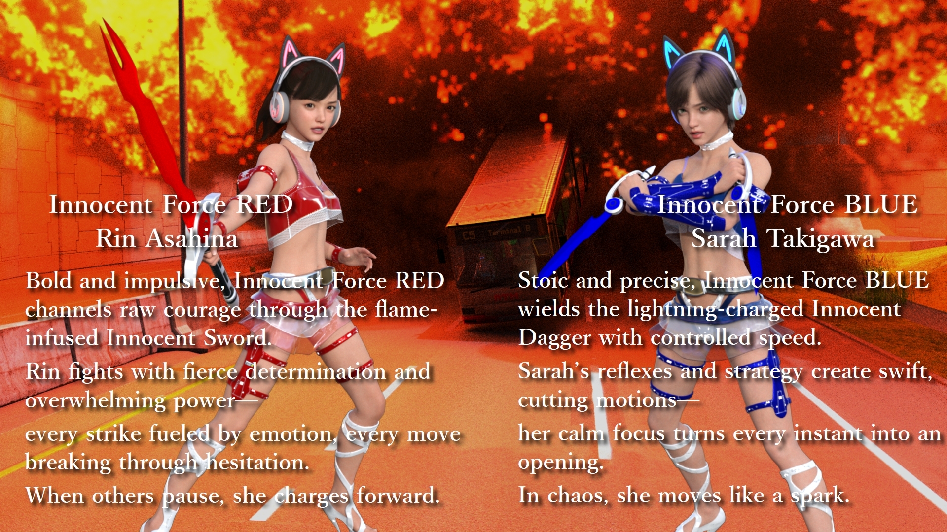 INNOCENT FORCE BLUE【English Ver.】