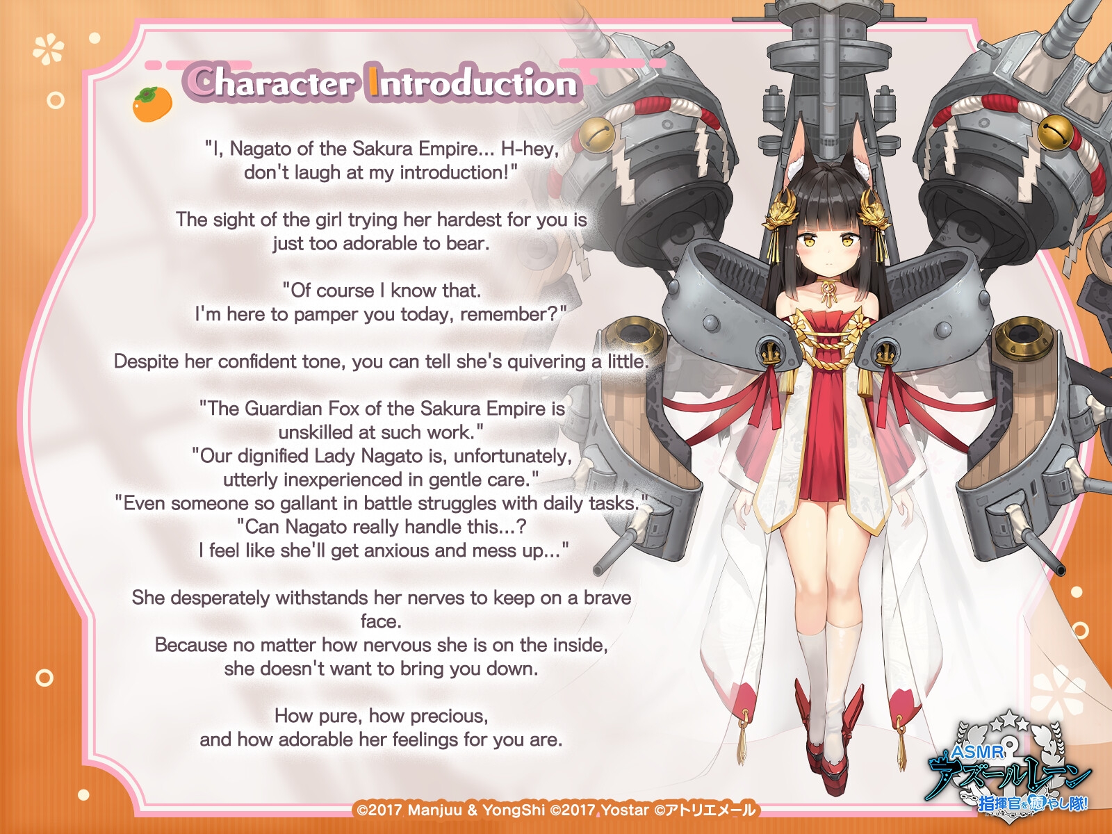 Commander Pampering Team! Today, Nagato Will Serve You