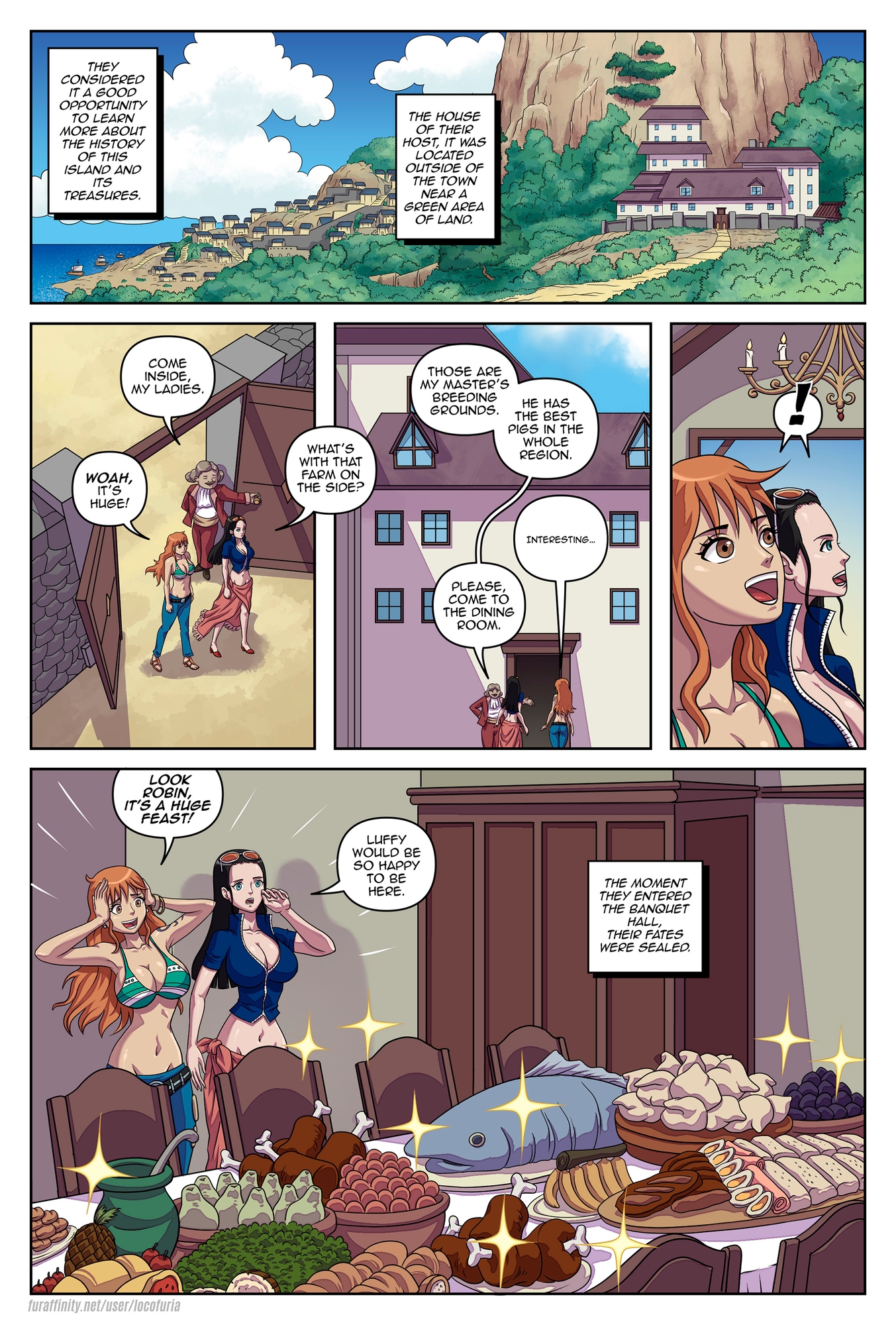 Pigging Out Pirates #1