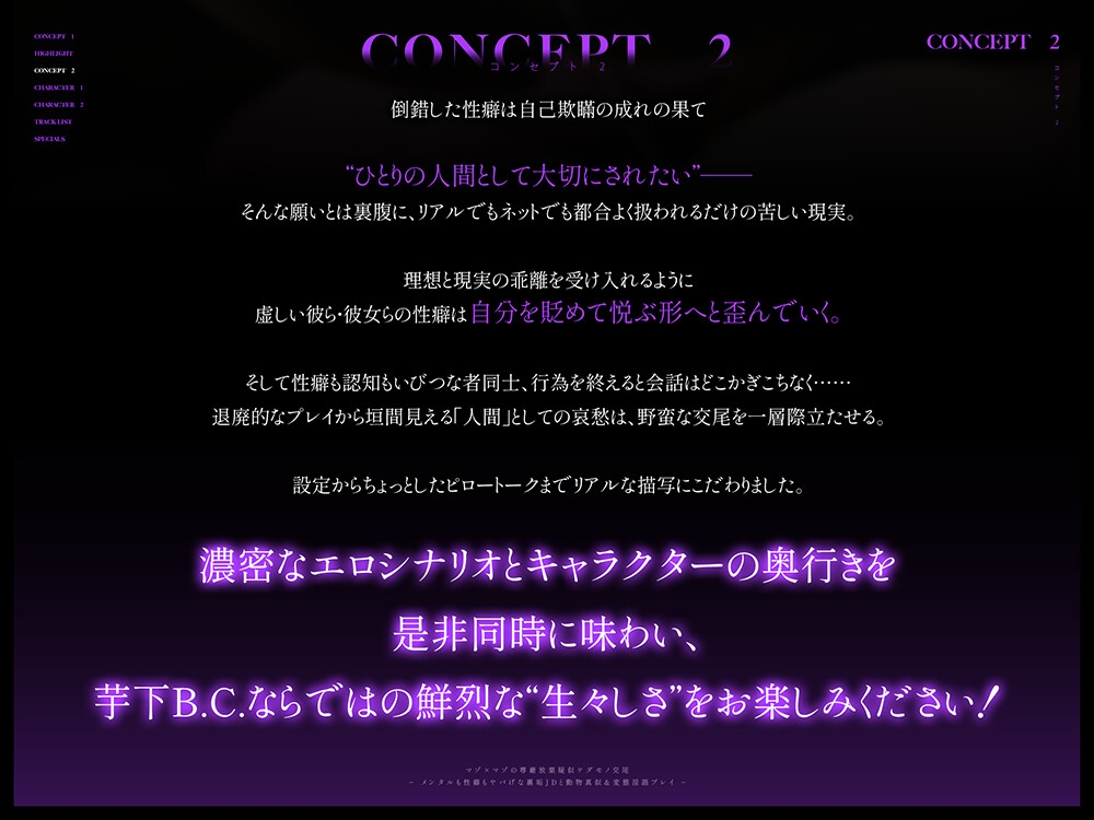 マゾ×マゾの尊厳放棄疑似ケダモノ交尾 -メンタルも性癖もヤバげな裏垢JDと動物真似&変態淫語プレイ-