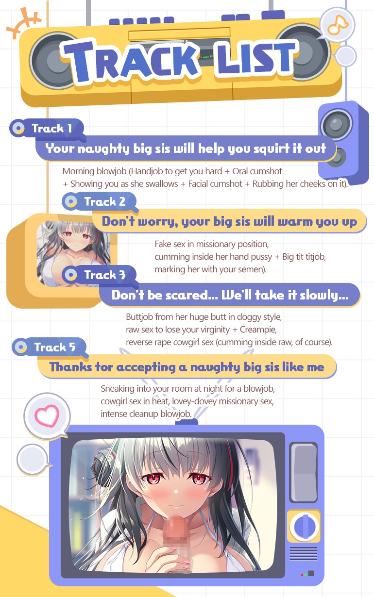 [Full Live2D Animation] Naughty Big Sis Dispatch Service ~A Soft, Sweet JK Cheers You Up With Sex~