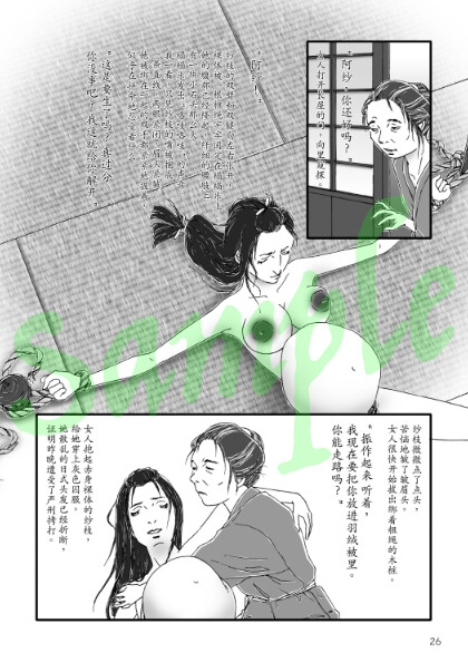 孕妇画本 第三集 第四集(简体字)