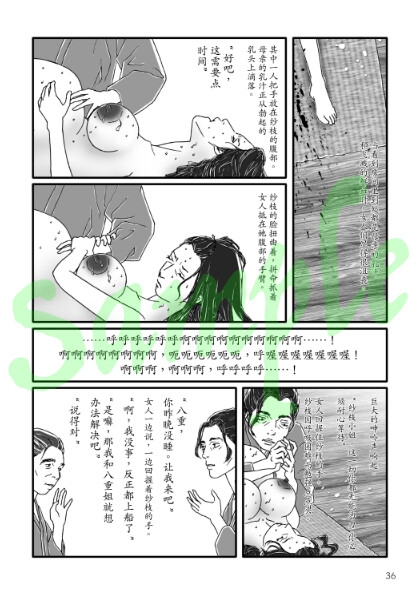 孕妇画本 第三集 第四集(简体字)