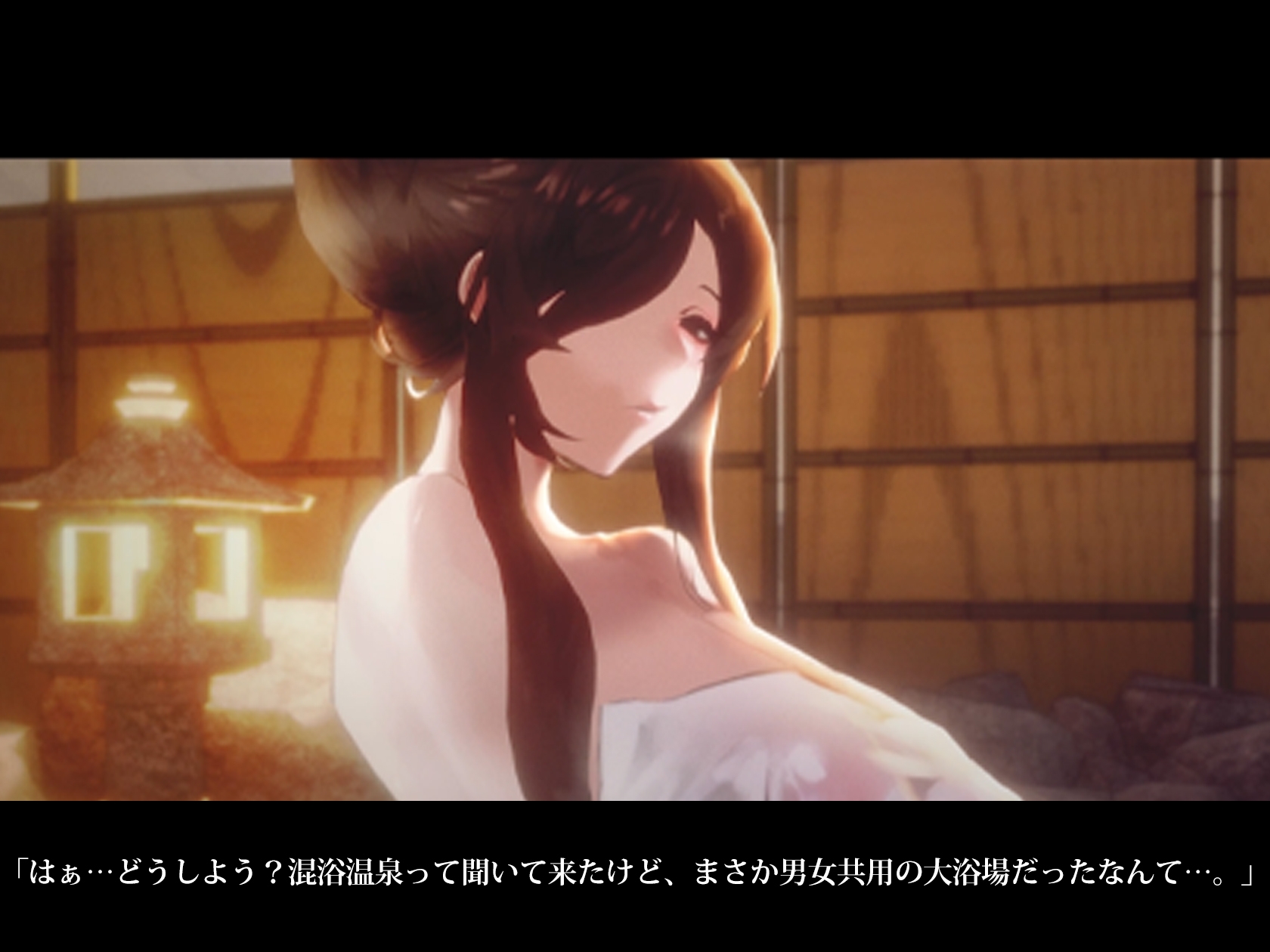 【Live2D】 温泉宿で爆乳姉が巨根君を逆レ犯しまくり！