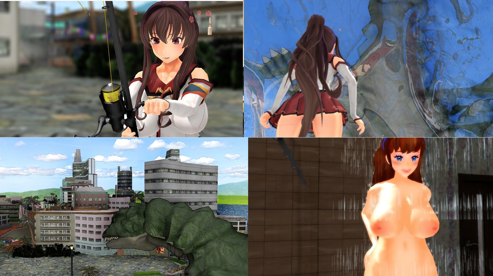 長編アニメ妄想特撮シリーズ・マリトラレディ第6弾 「壁穴にハマってハメられて！」