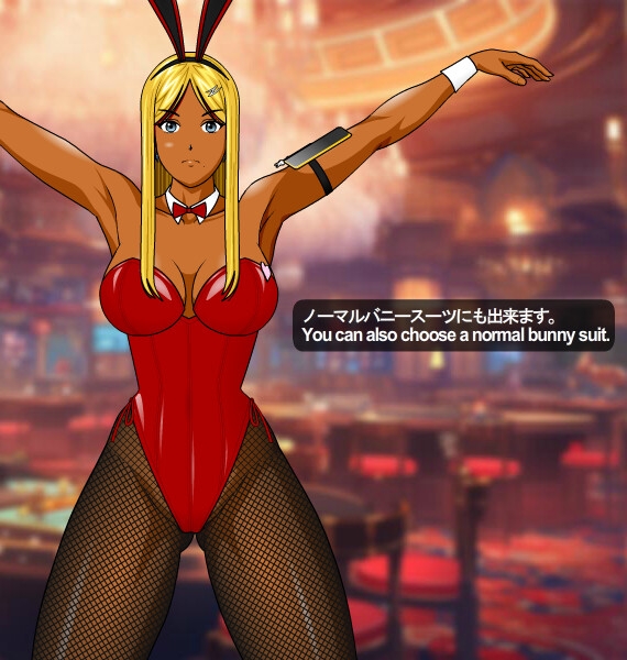 PCS#02 Hなバニースーツ - おさわりガール追加コスチュームセット