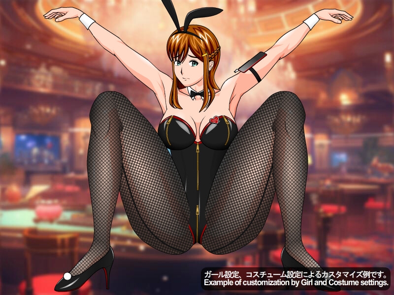 PCS#02 Hなバニースーツ - おさわりガール追加コスチュームセット