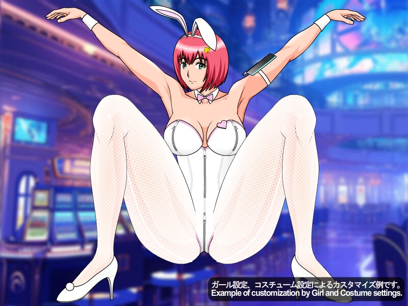 PCS#02 Hなバニースーツ - おさわりガール追加コスチュームセット