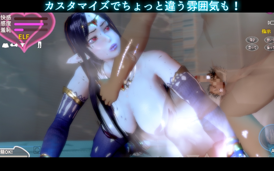 人妻エルフと忘れられた訓練場