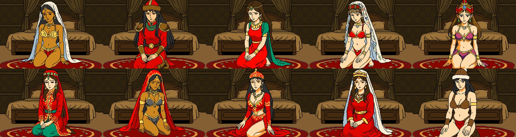 俺ジンギスカン デカチンと十人の妃たち