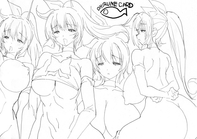 姫怪盗機械○○問調教～未使用原画集