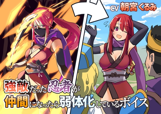 【繁体中文版】強敵だった忍者が仲間になったら弱体化しているボイス