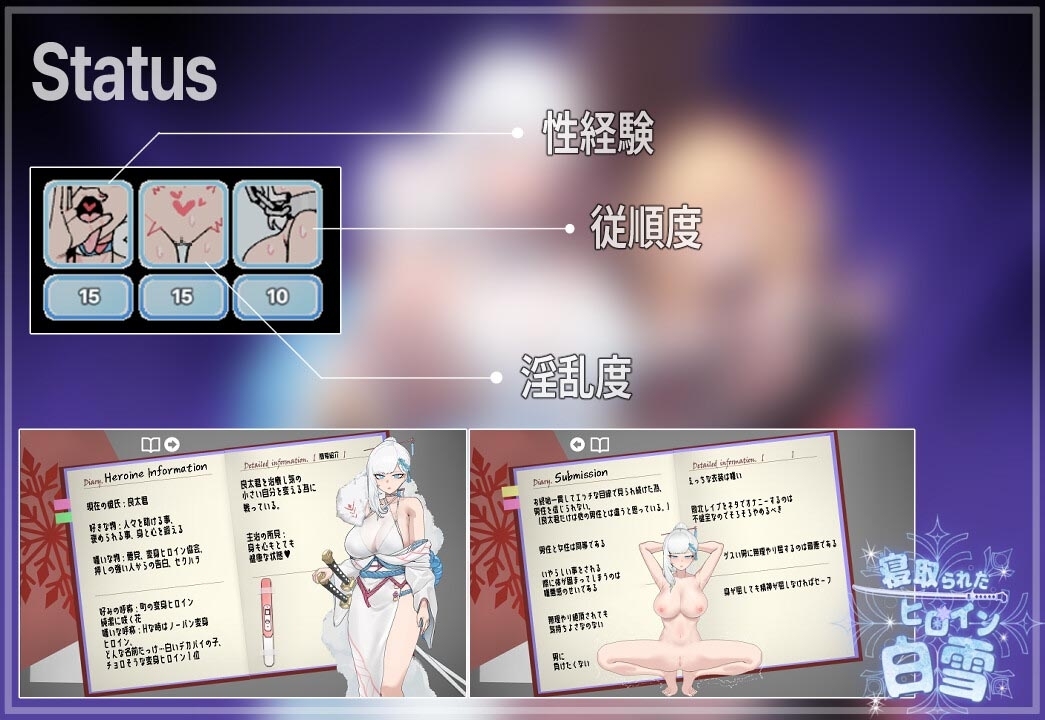 寝取られたヒロイン白雪