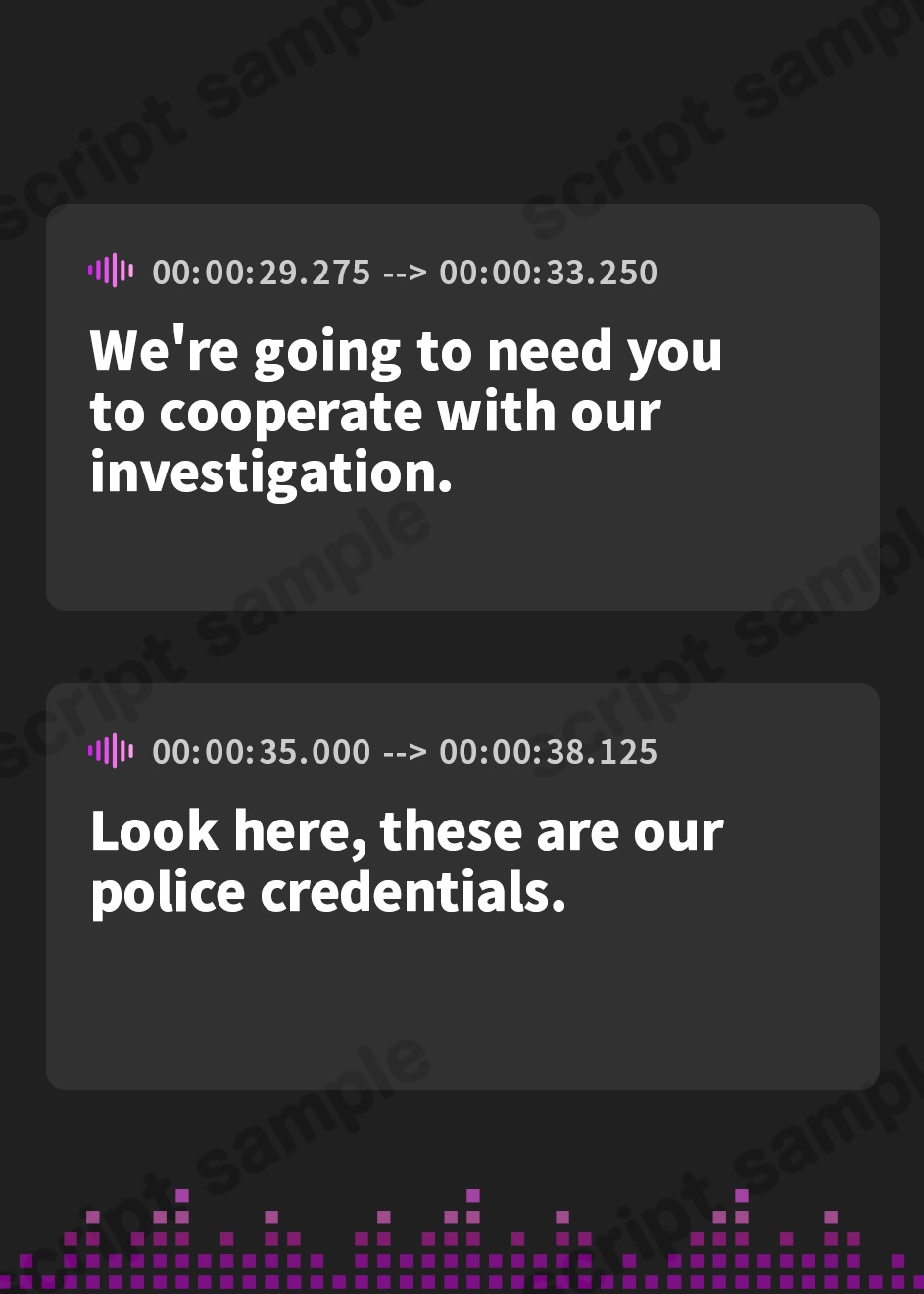 【英語版】【密着淫語囁き】レ○プ魔確定!国家権力逆レ○プ! ⇒ W婦警まんこで懲役確定強○中出し!【KU100】