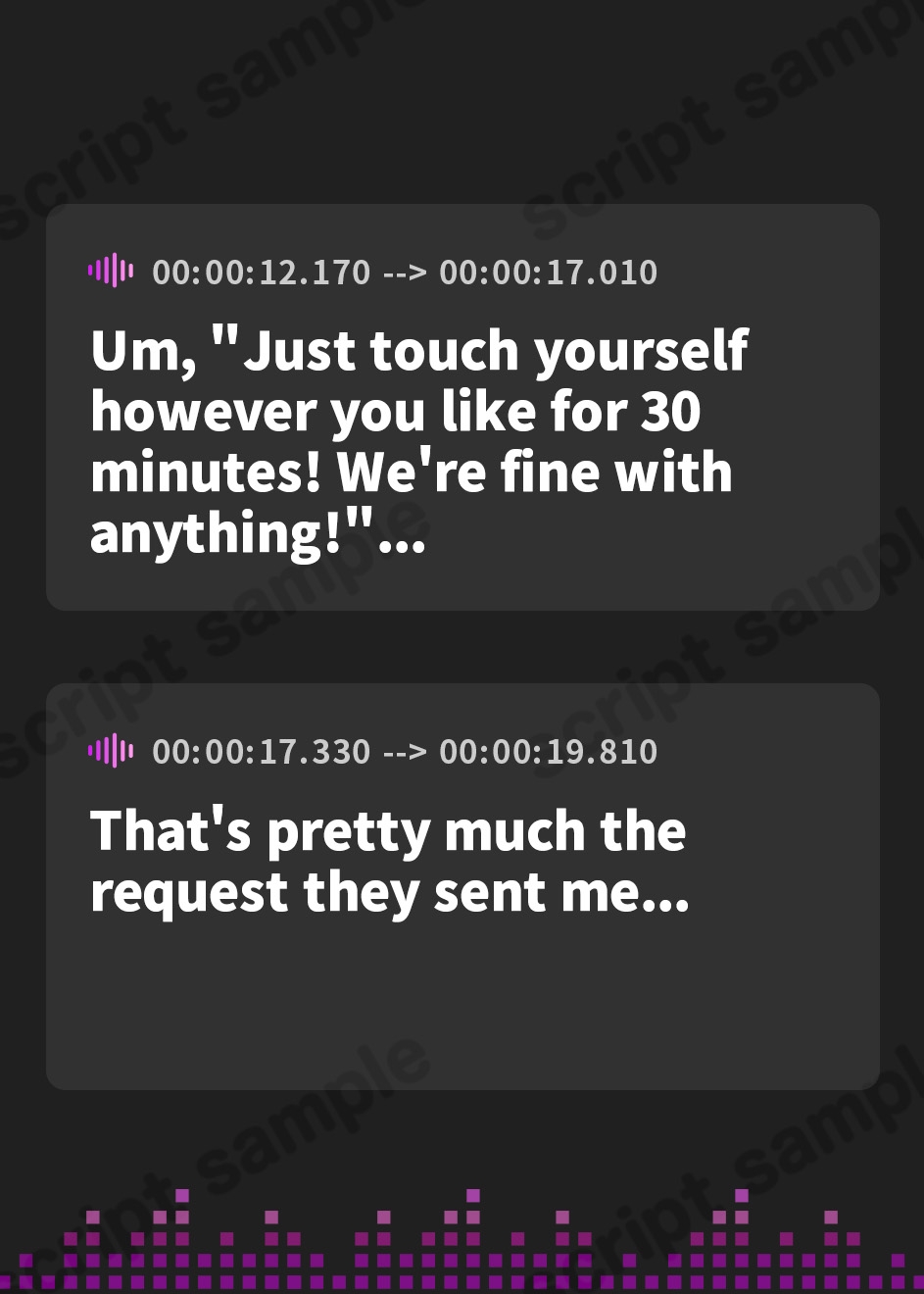 【英語版】✨オナニー実演✨THE FIRST TRACK✨38(サンジュウハチ)✨