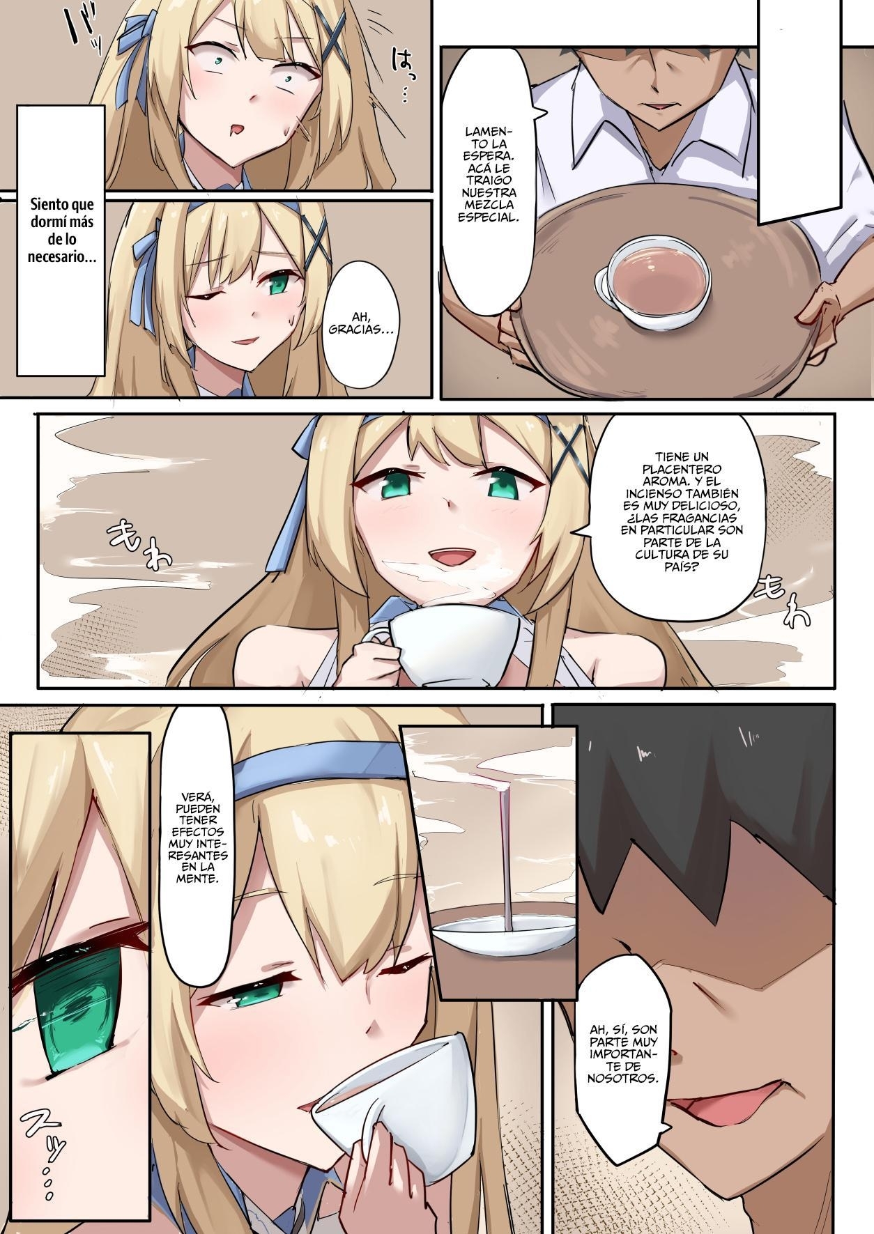 【スペイン語版】プリンセス・パラノイア ―悪徳店主に催○薬を飲まされて逆バニーでご奉仕する姫騎士物語―