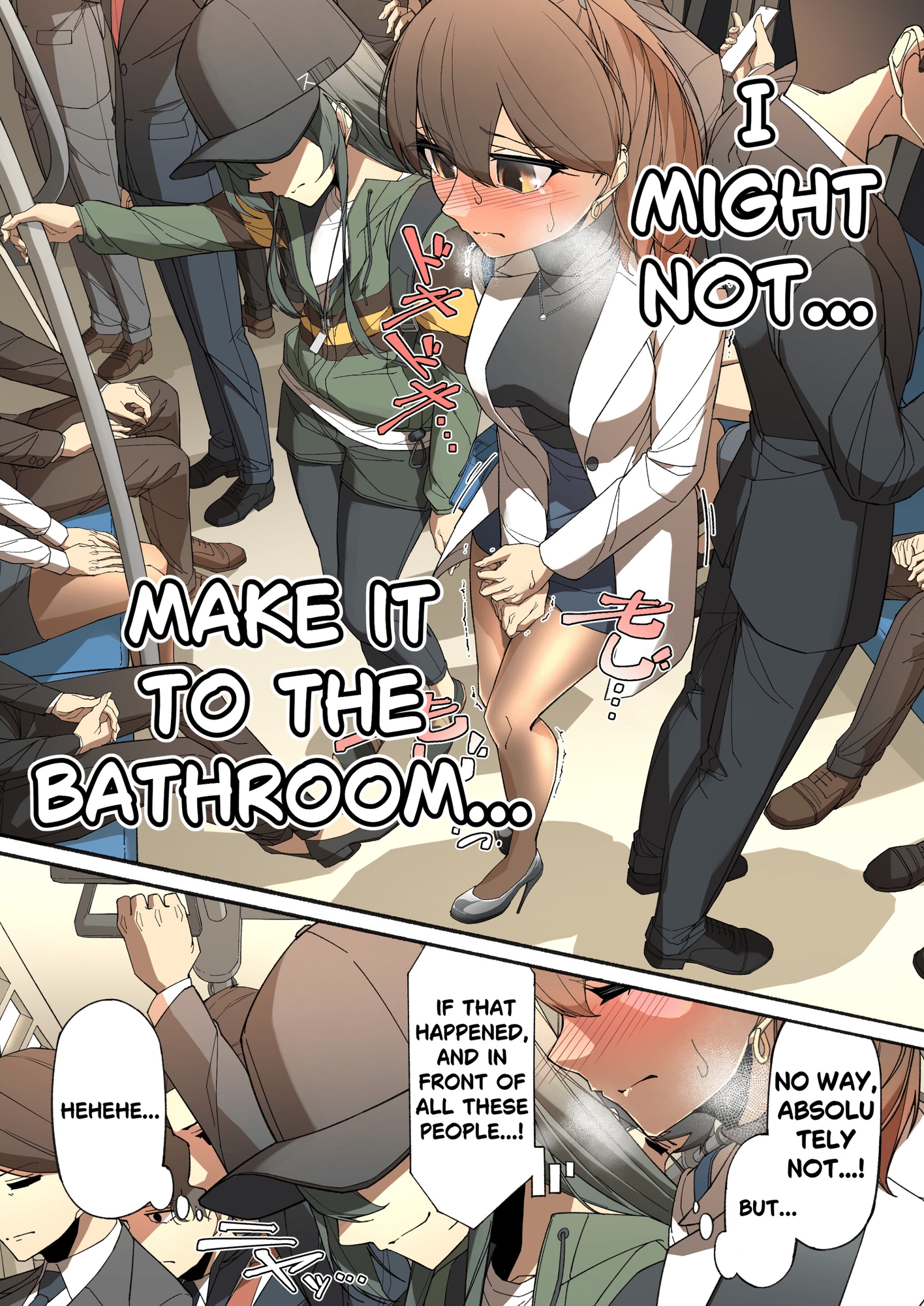 WHAAAAAAT? You're an adult, SENPAI, And you have WET YOUR PANTIE?