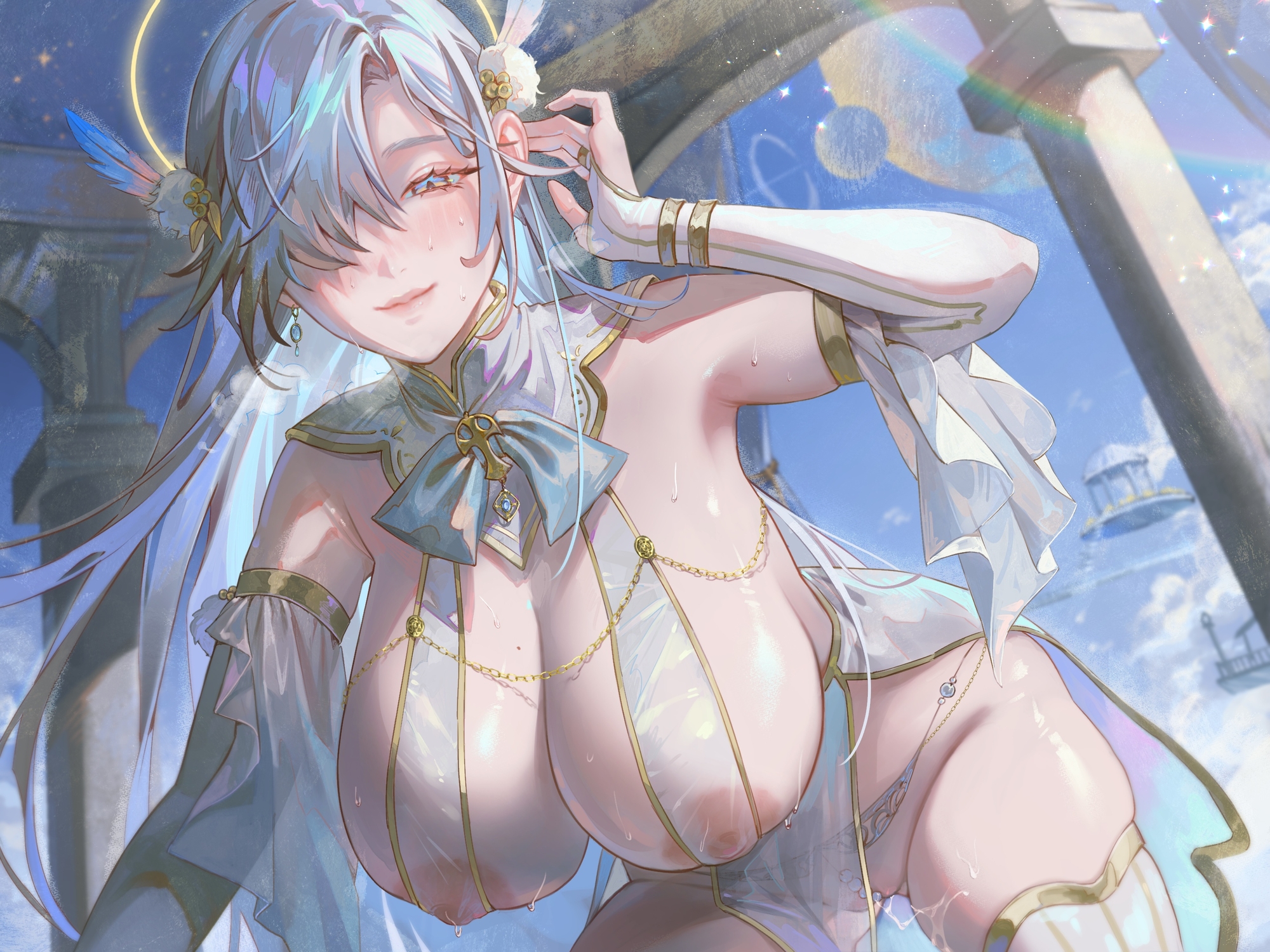 【圧倒的ヒロイン優位】女神性欲解放 ～甘々ガチ恋×無声オホ×種付け交尾～《!3大購入特典!》