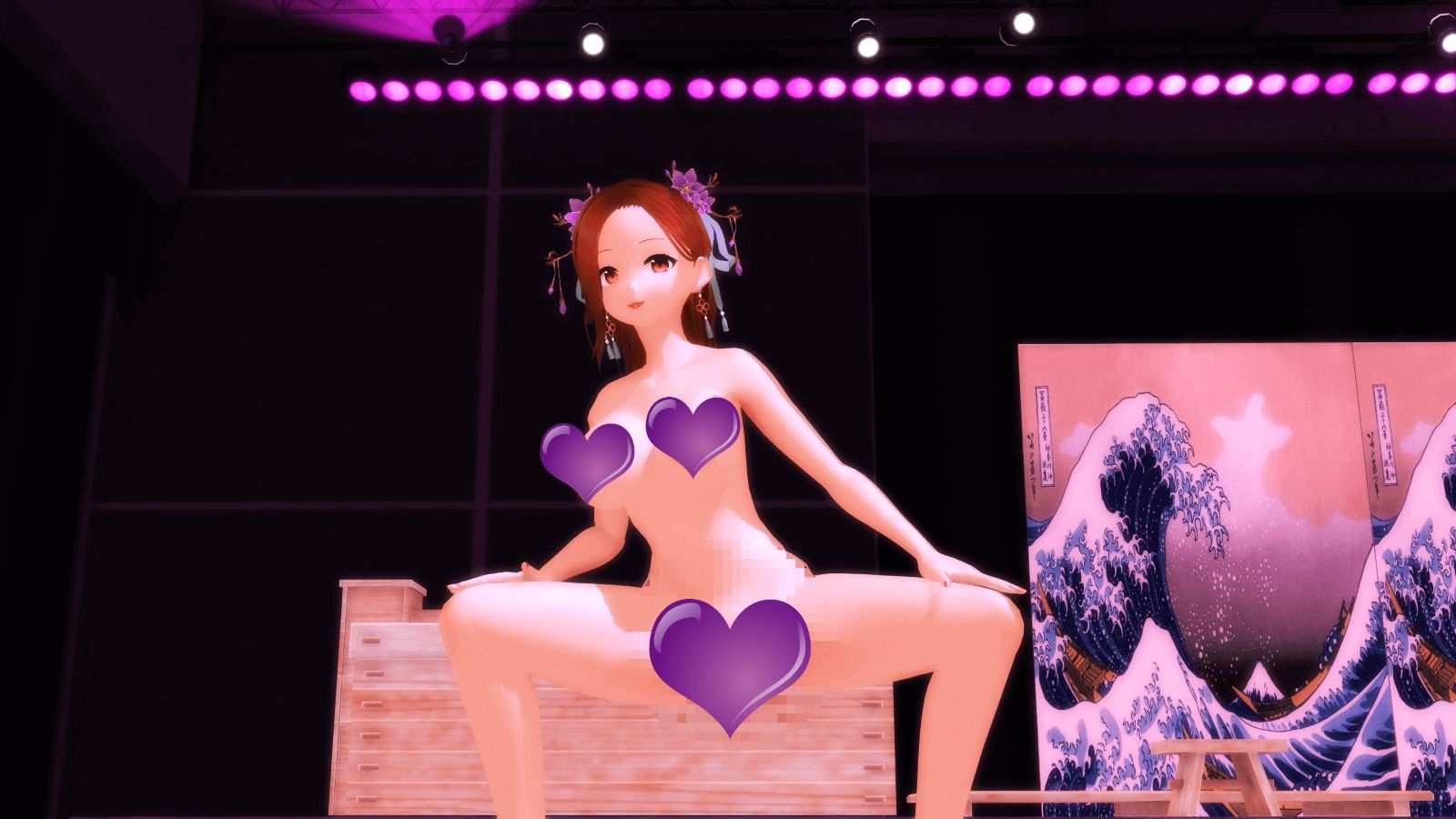 【ふたなりダンス】「花魁エクササイズ」ふたなり版(通常版)