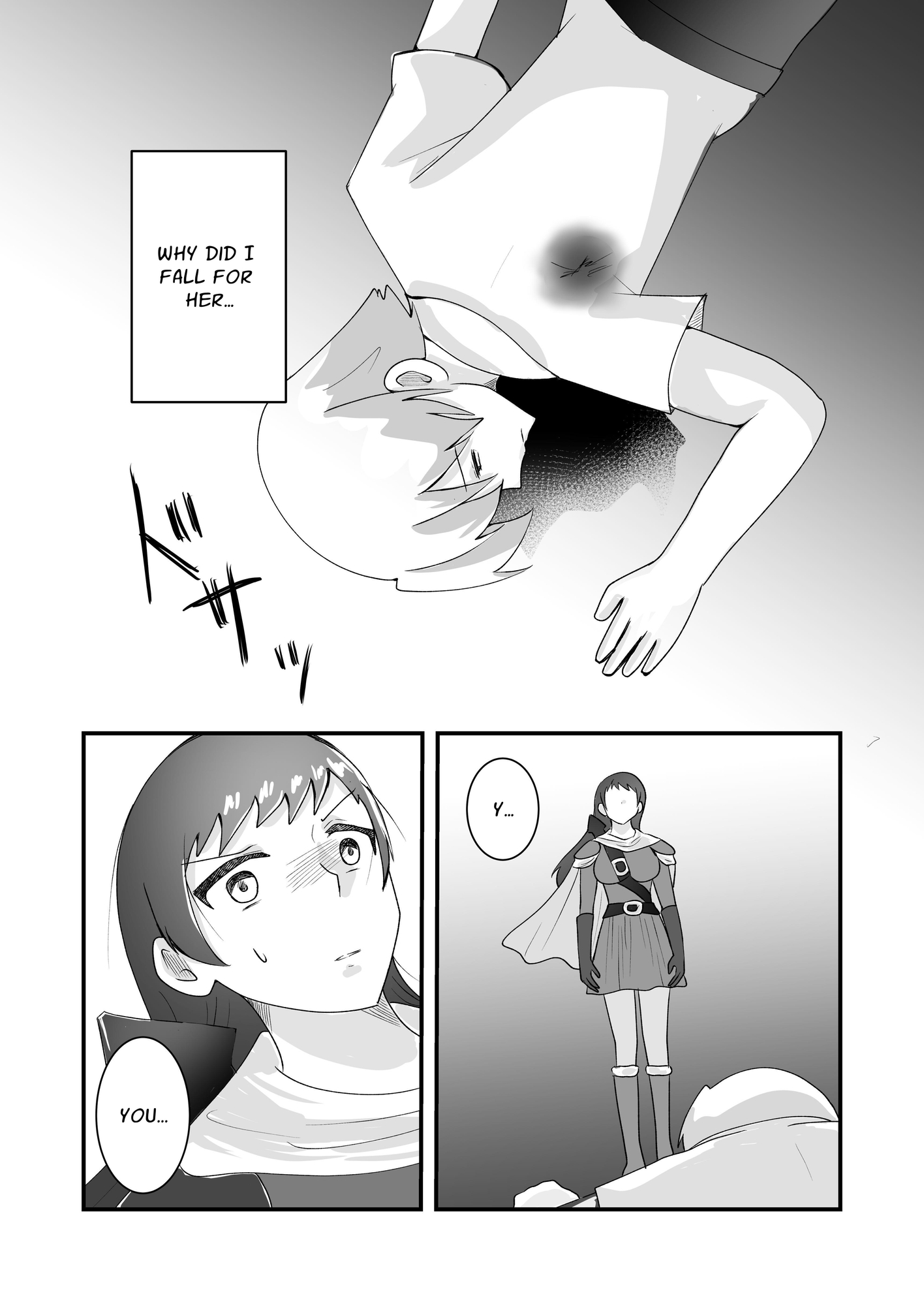 【英語版】好きな子に突き落とされて異世界転移しちゃった件(3)