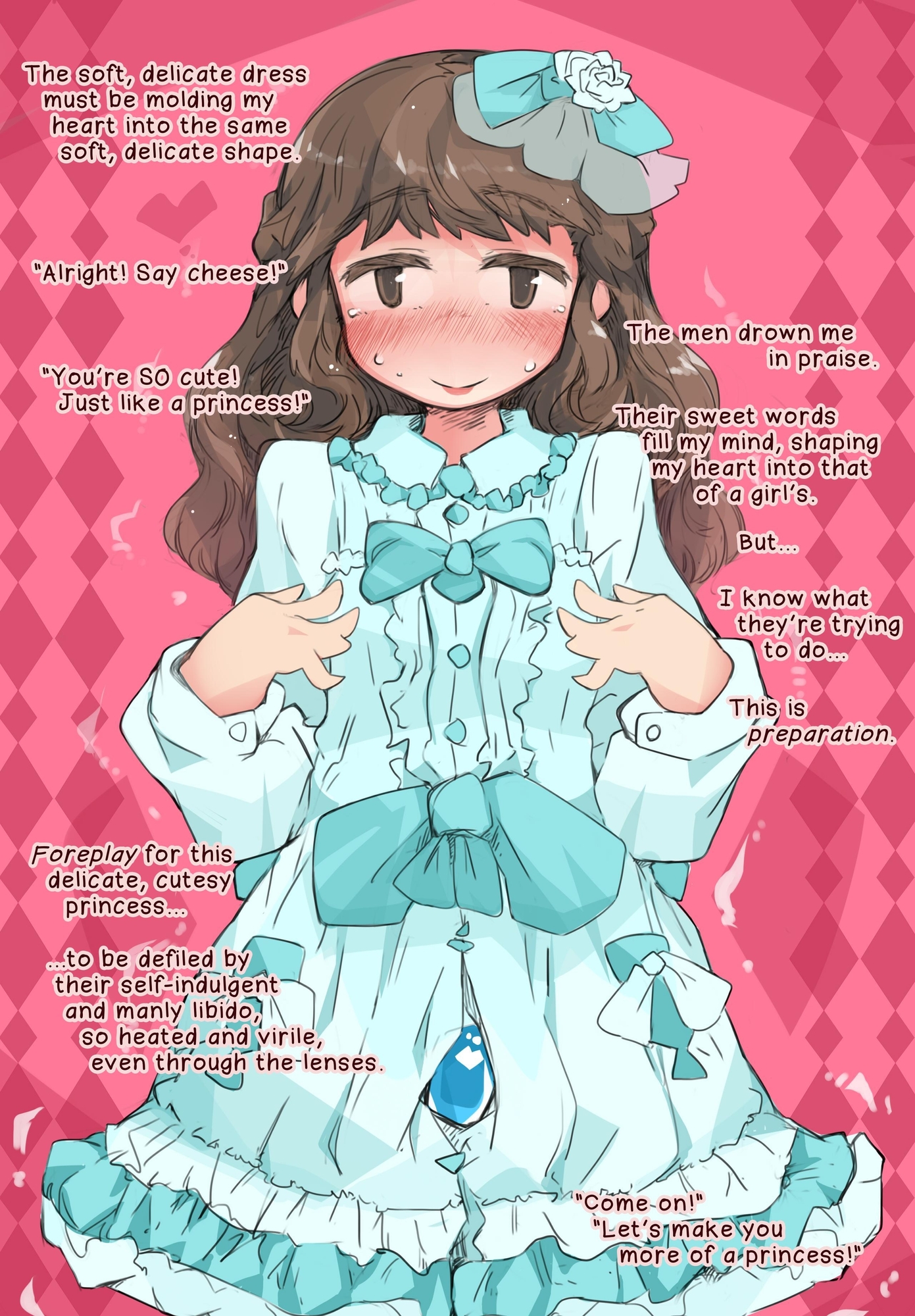 【英語版】『SISSYALACARTE9』～寝取られ男の娘、貞操帯管理メス化調教～