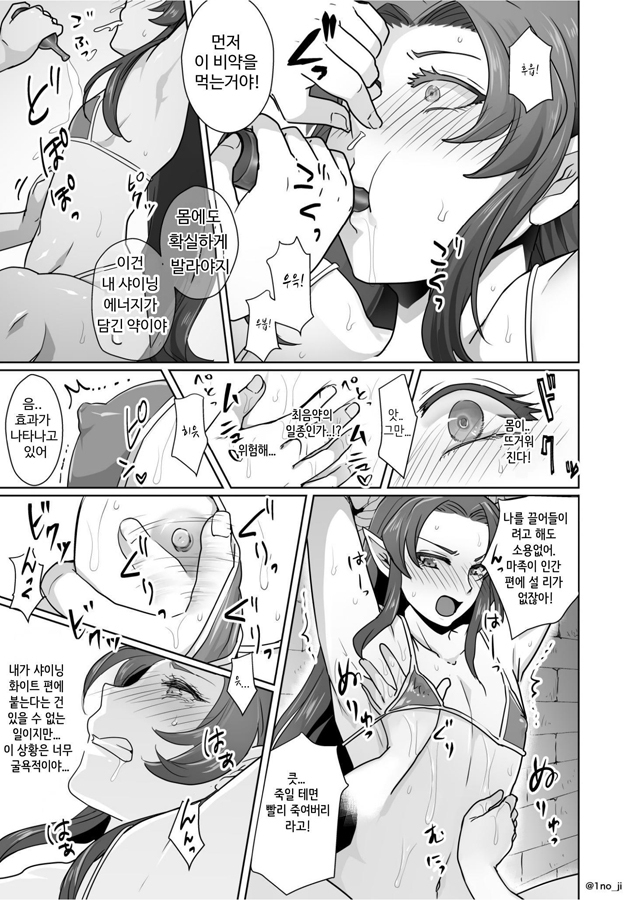 【韓国語版】魔王軍の元幹部♂が勇者に負けてメスにされる話【ダークナイトさんシリーズ】