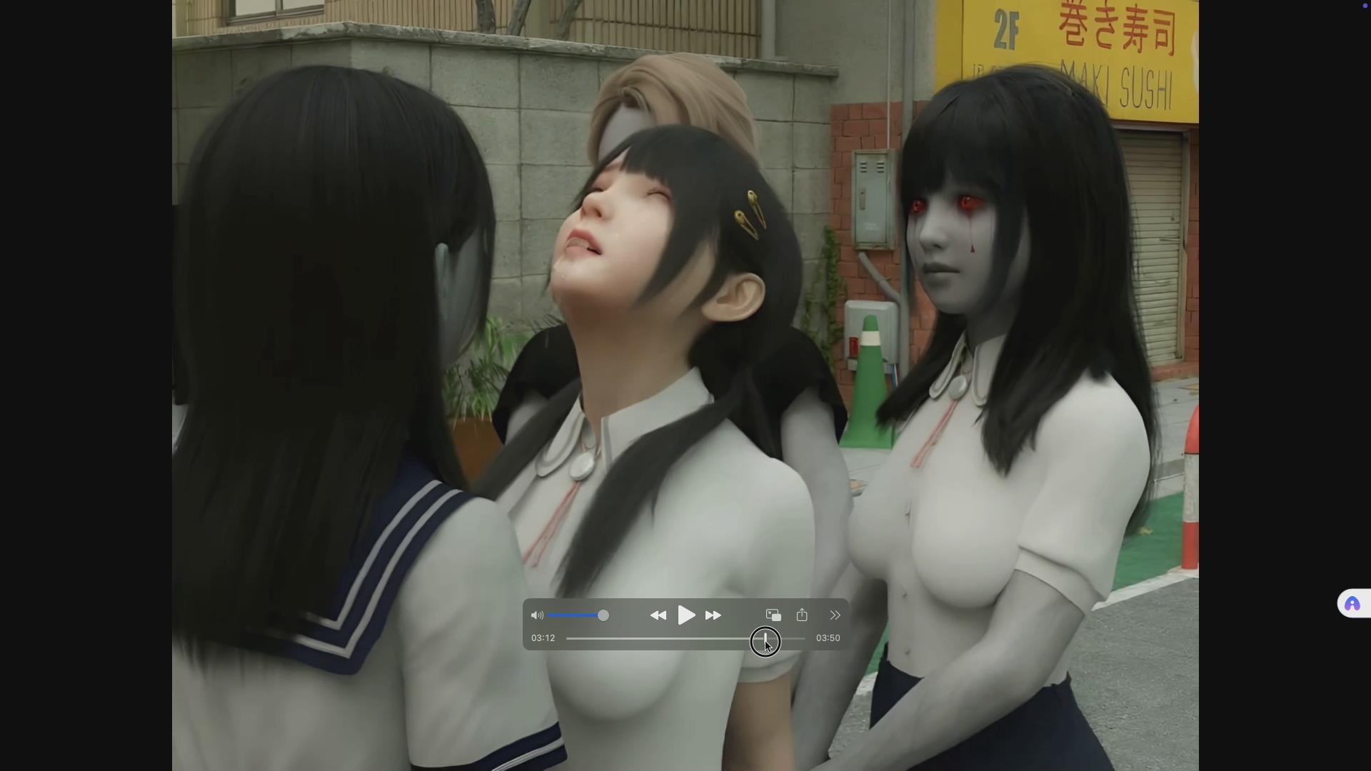 [インタラクティブマイクロフィルム] 寄生ハザード呪い:東京の美しい女の子・第1部【マイノリティアート・ゴ支援アリガトウゴザイマス】