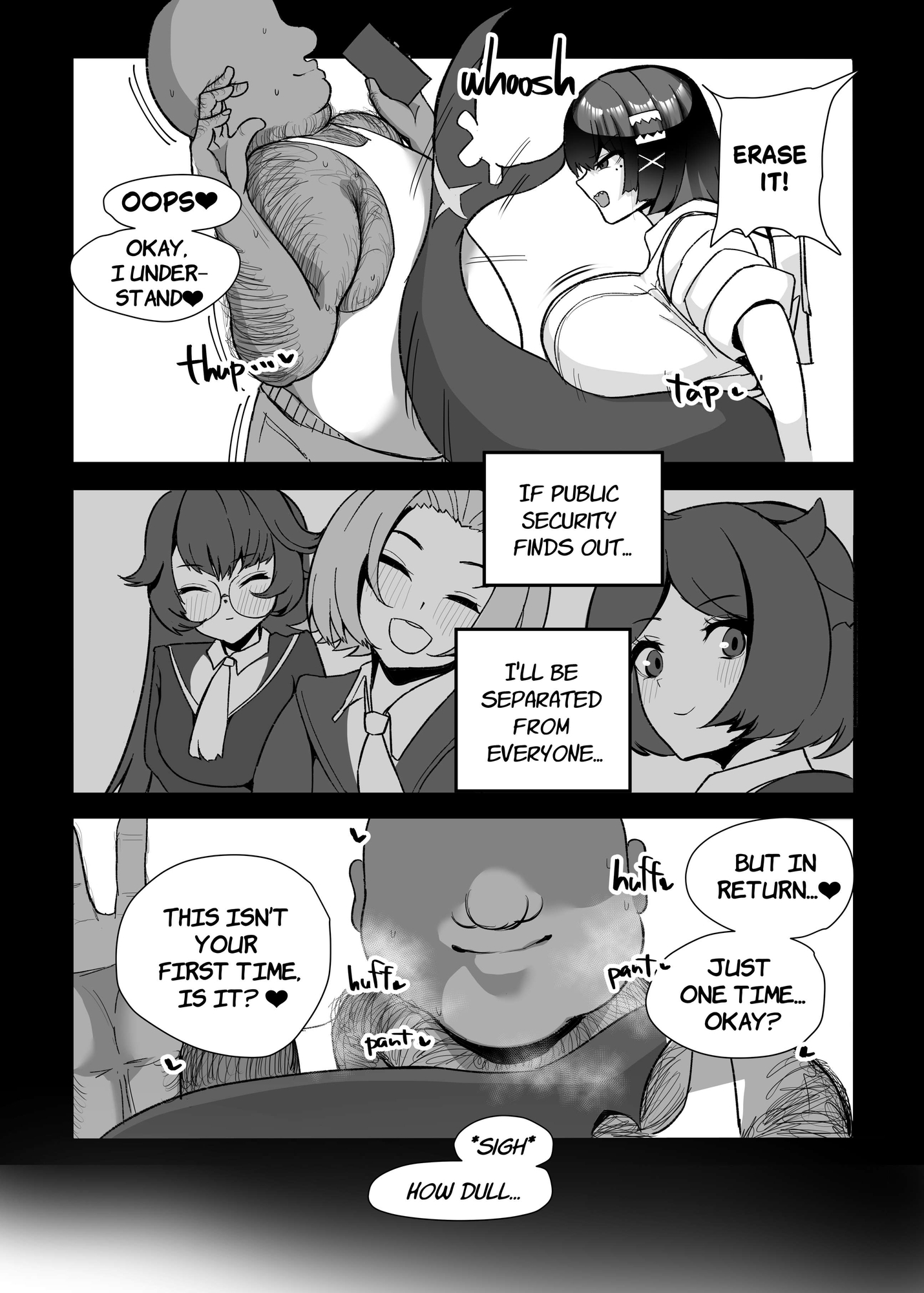 Ellen and the Dirty Old Man:Sexual Relief Agent