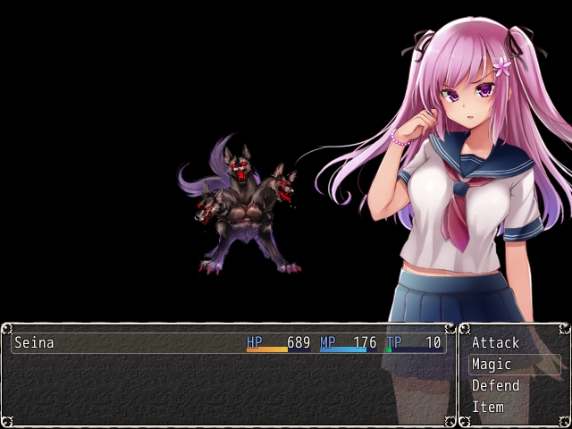 Seina the costume play fighter