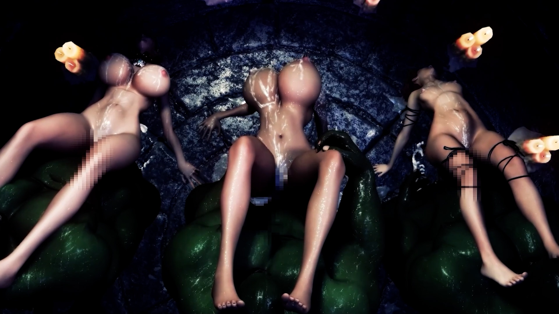 [半獸人繁殖] 女英雄和女巫。觸手訓練。殭屍性愛.女巫蓋子性愛.地精攻擊性愛.半獸人種子性愛.繁殖觸手監獄結束.