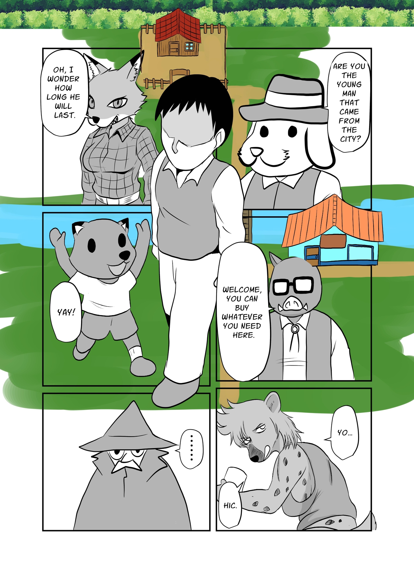 【英語版】NPC姦牧場経営ライフシムゲームで攻略対象外のヒロインの母親をがんばってNTR ケモナーアバター